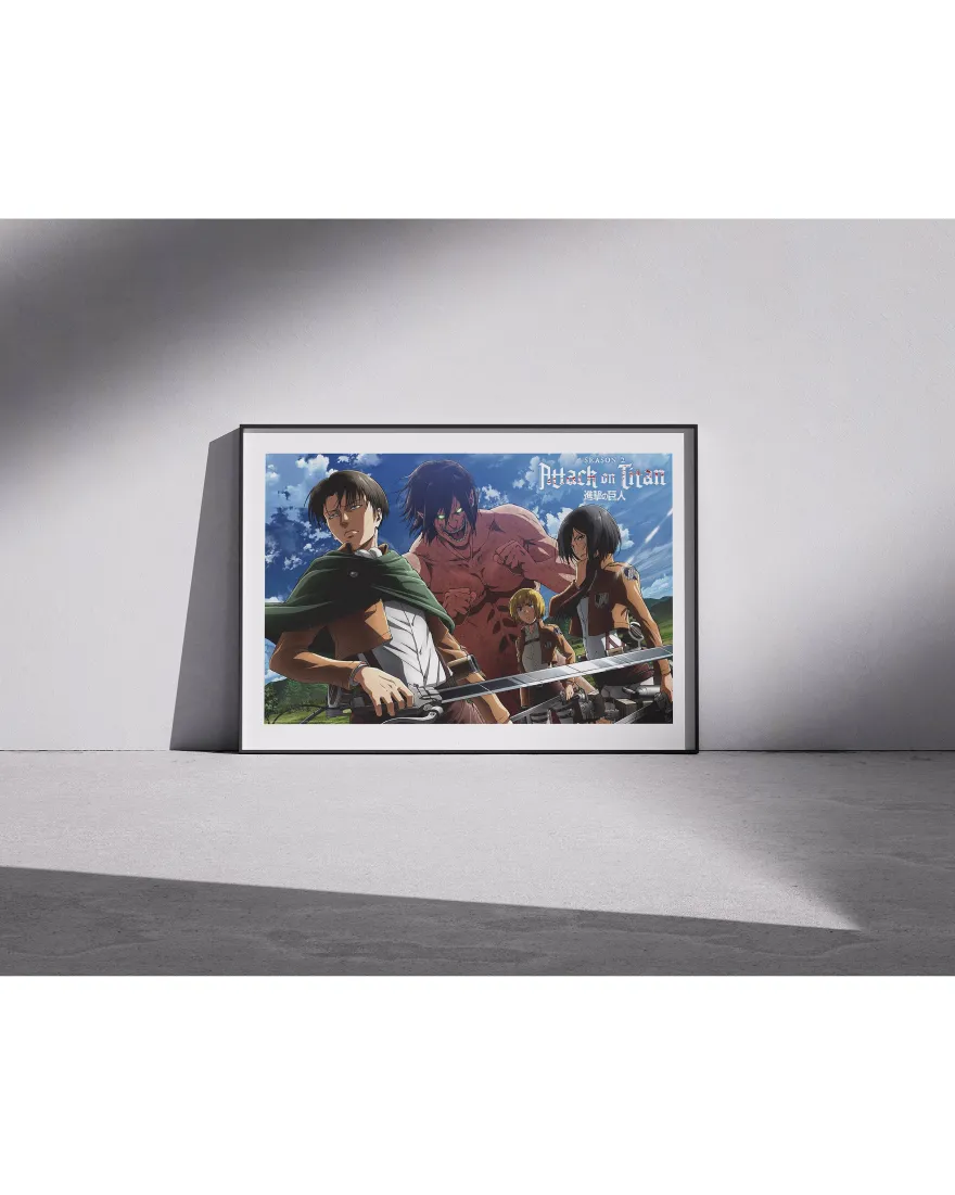 Attack On Titan Poster Ready to fight!