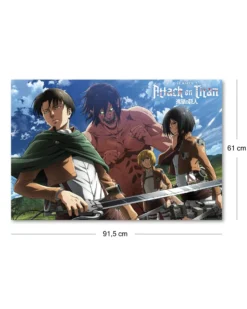 Attack On Titan Poster Ready to fight!