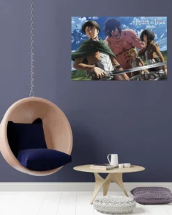Attack On Titan Poster Ready to fight!