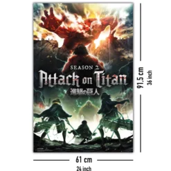 Attack On Titan Poster Season 2 Key Art