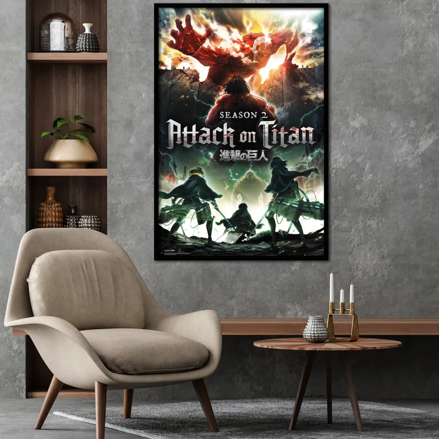 Attack On Titan Poster Season 2 Key Art