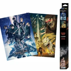 Attack on Titan Poster Set 2 Chibi Poster