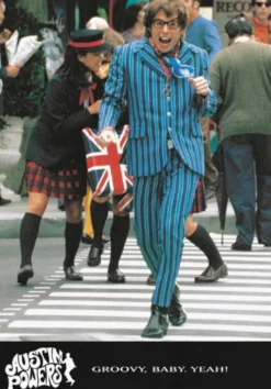 Austin Powers Postkarte