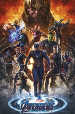 Avengers: Endgame Poster Heroes Battle