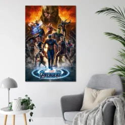 Avengers: Endgame Poster Heroes Battle