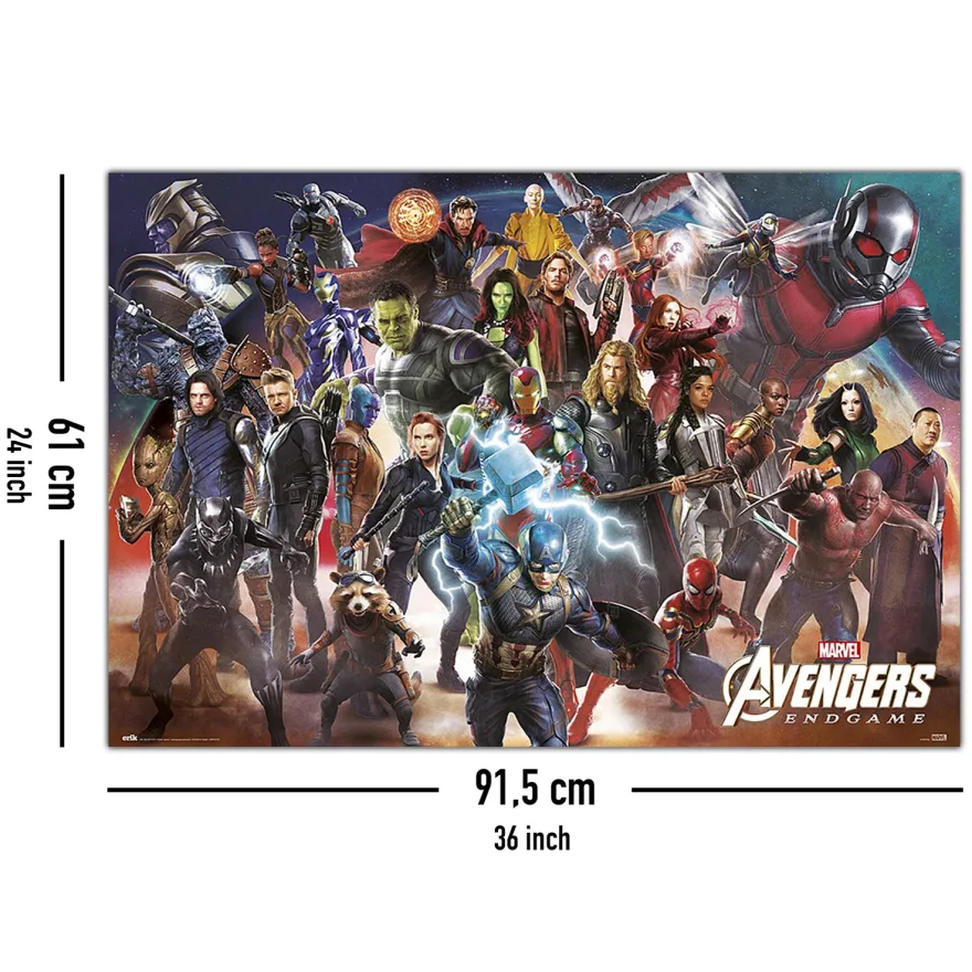 Avengers: Endgame Poster Line Up