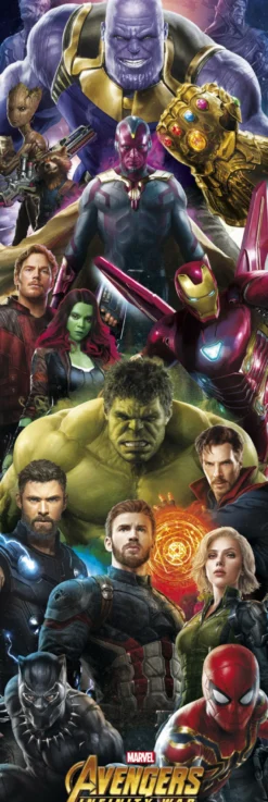 Avengers Infinity War Poster Helden