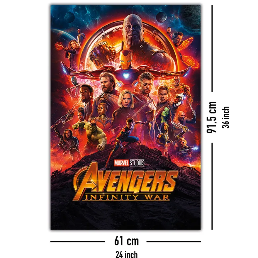 Avengers Infinity War Poster One Sheet