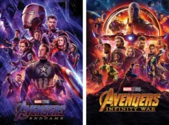 Avengers Poster 2er-Set Infinity War & Endgame