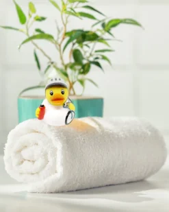 Badeente Fahrradfahrer