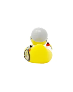 Badeente Fahrradfahrer