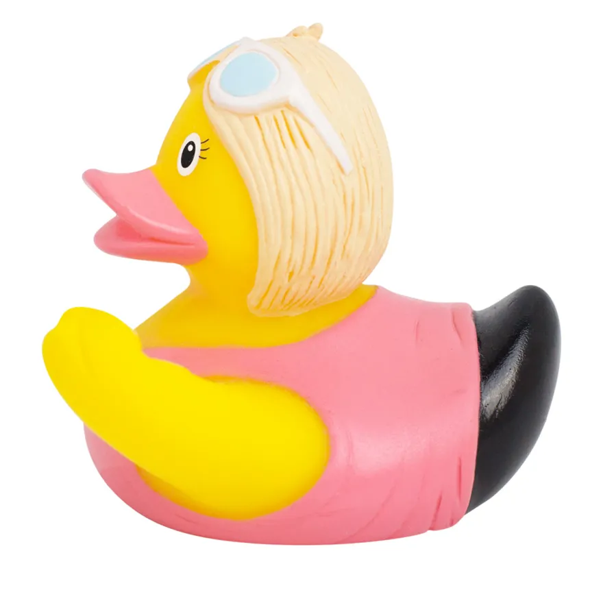 Badeente Influencerin Quietscheente