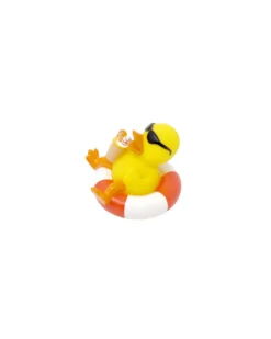 Badeente mit Schwimmring Summertime