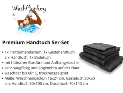 Badezimmer-Set 5-teilig