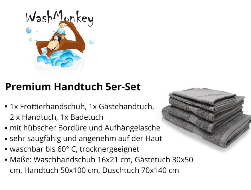 Badezimmer-Set 5-teilig