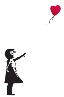 Banksy Poster Girl with Balloon