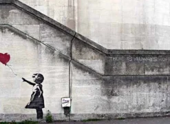 Banksy Poster Hope Girl With Red Balloon