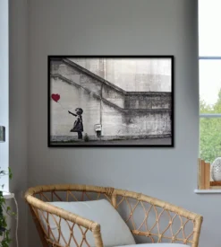Banksy Poster Hope Girl With Red Balloon