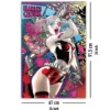 Batman Poster Comic Harley Quinn Neon