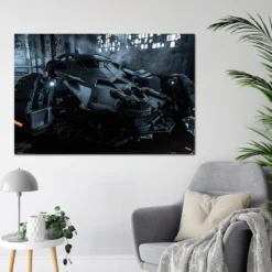 Batman vs Superman Poster Batmobile