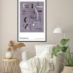 Bauhaus Poster Four Parts By.. Wassily Kandinsky