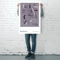 Bauhaus Poster Four Parts By.. Wassily Kandinsky