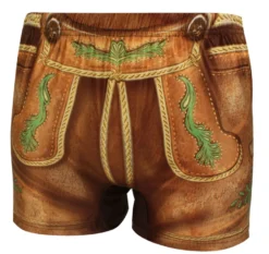 Bayerische Boxershorts im Trachtenlook