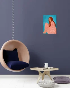Bea Müller Kunstdruck The.. Woman with the Ginger Hair
