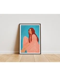 Bea Müller Kunstdruck The.. Woman with the Ginger Hair