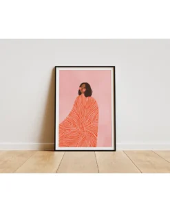 Bea Müller Kunstdruck | The Woman with the Swirls | 30x40 cm