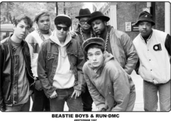 Beastie Boys & Run-DMC Poster Amsterdam 1987