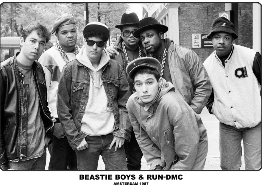 Beastie Boys & Run-DMC Poster Amsterdam 1987