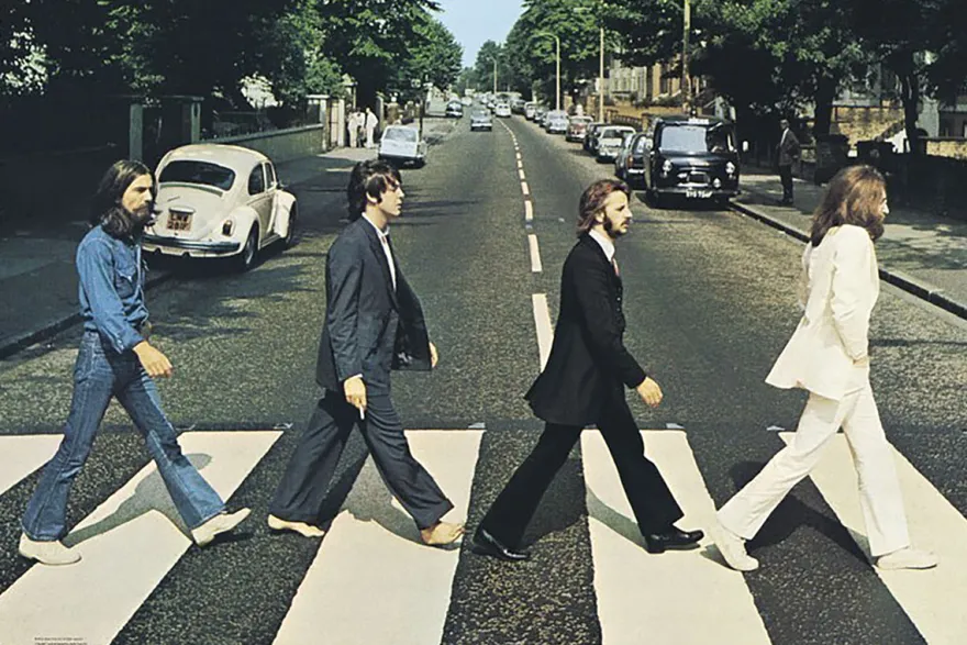 Beatles Poster Abbey Road
