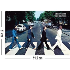 Beatles Poster Abbey Road