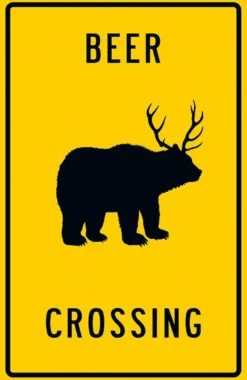 Beer Crossing Poster