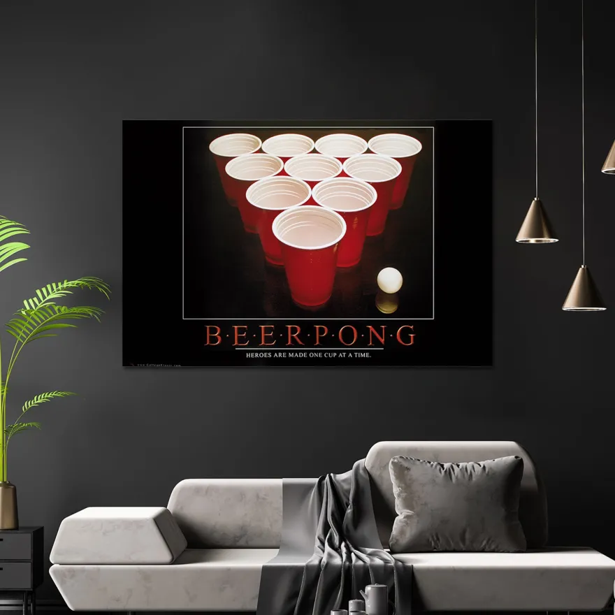 Beer Pong Poster