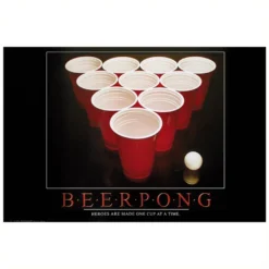 Beer Pong Poster