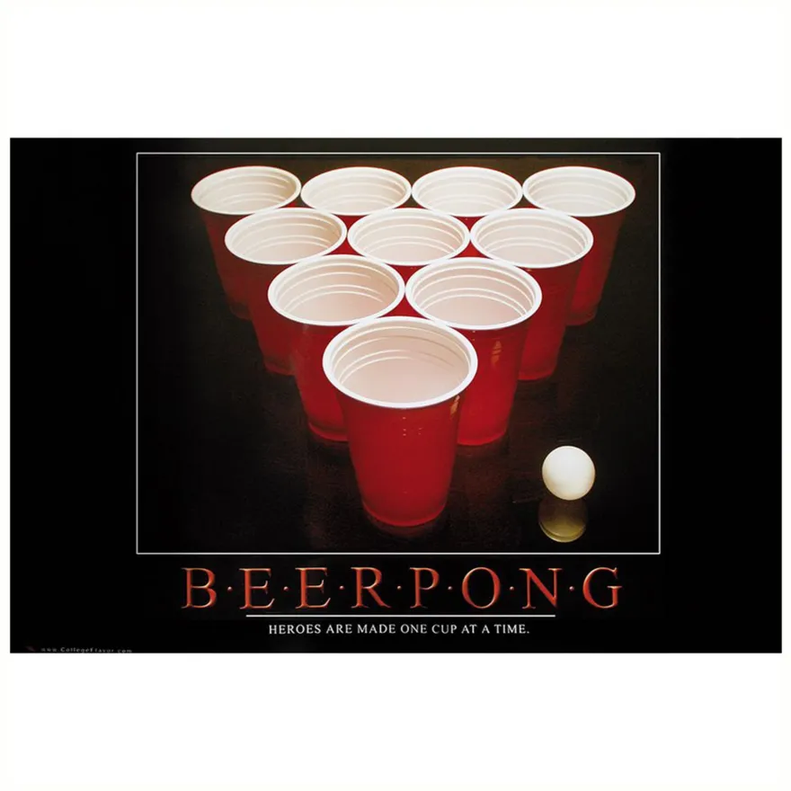 Beer Pong Poster