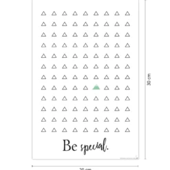 Be Special. Kunstdruck