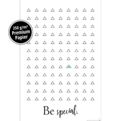 Be Special. Kunstdruck