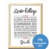 Bester Kollege Kunstdruck