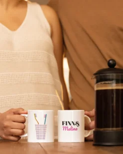Better Together Tasse für Paare mit Wunschnamen
