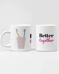 Better Together Tasse für Paare, 330 ml ca.