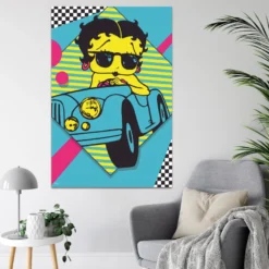 Betty Boop Poster New Wave