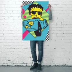Betty Boop Poster New Wave