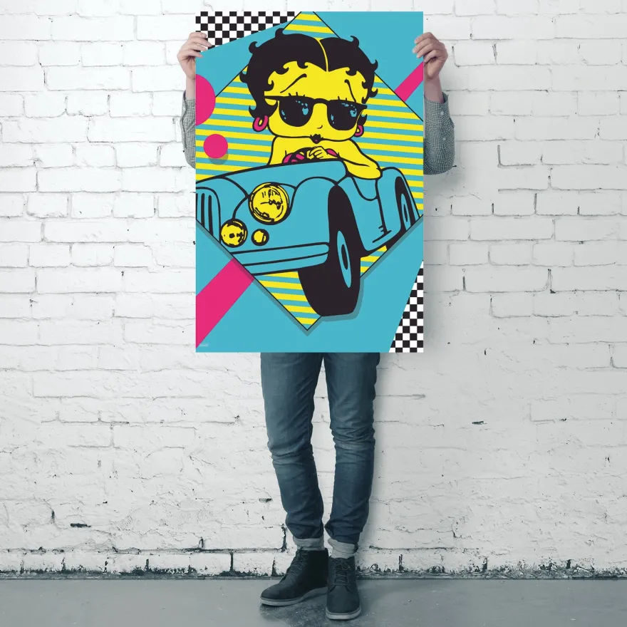 Betty Boop Poster New Wave