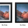 Bilderrahmen-Set 13 x 18 cm schwarz, 5 Stück