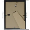 Bilderrahmen-Set 13 x 18 cm schwarz, 12 Stück