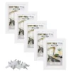 Bilderrahmen-Set 10 x 15 cm weiß, 5 Stück