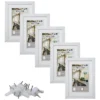 Bilderrahmen-Set 13 x 18 cm weiß, 5 Stück